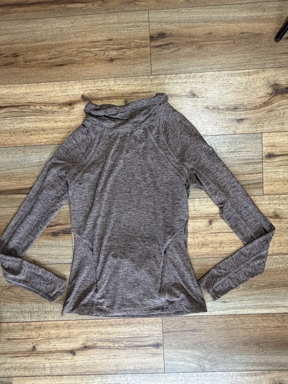 Hard Tail Forever long sleeve cowl neck performance pullover top